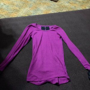 ColdPruf Purple Long Sleeve T-shirt Women's Small